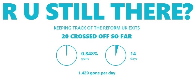 R U Still there Reform leaver website